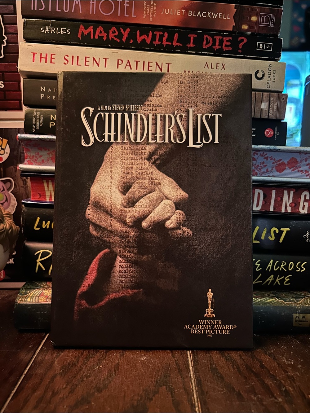 Schindler's List DVD - Black & Red Collector Cover